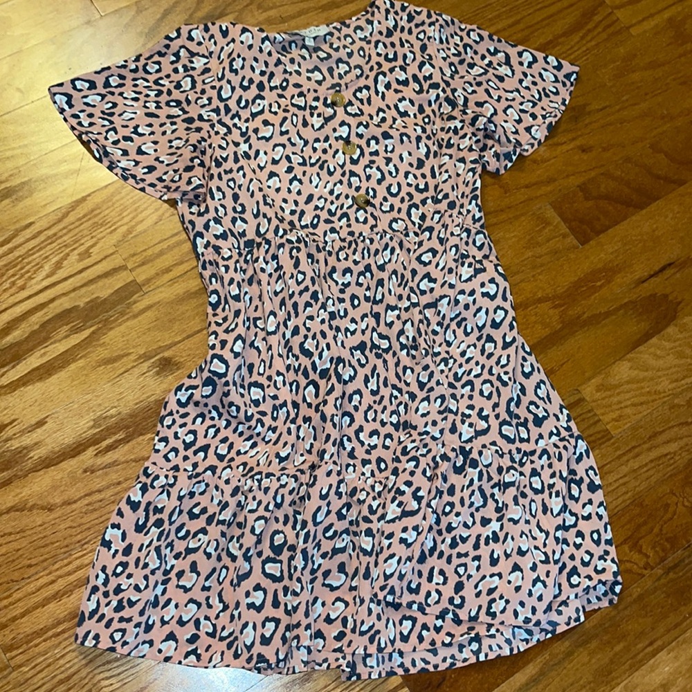 Peach Animal Print